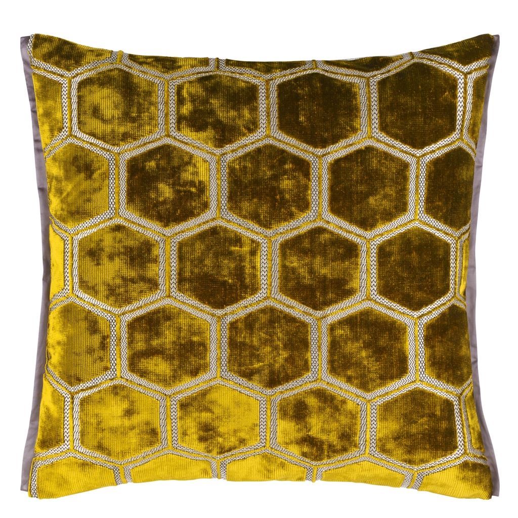 Designers Guild Manipur Ochre Decorative Pillow