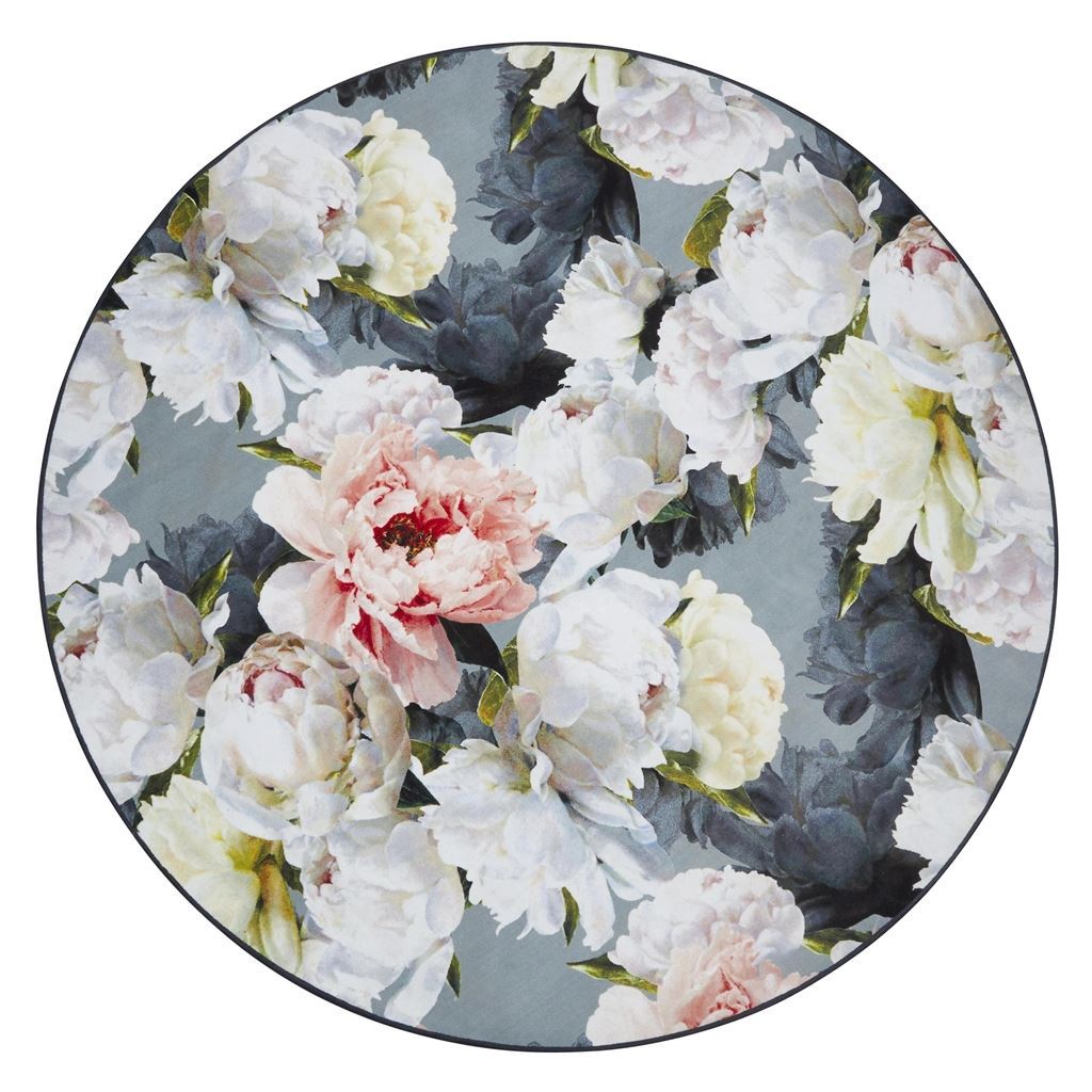 Designers Guild Peonia Grande Zinc Rug