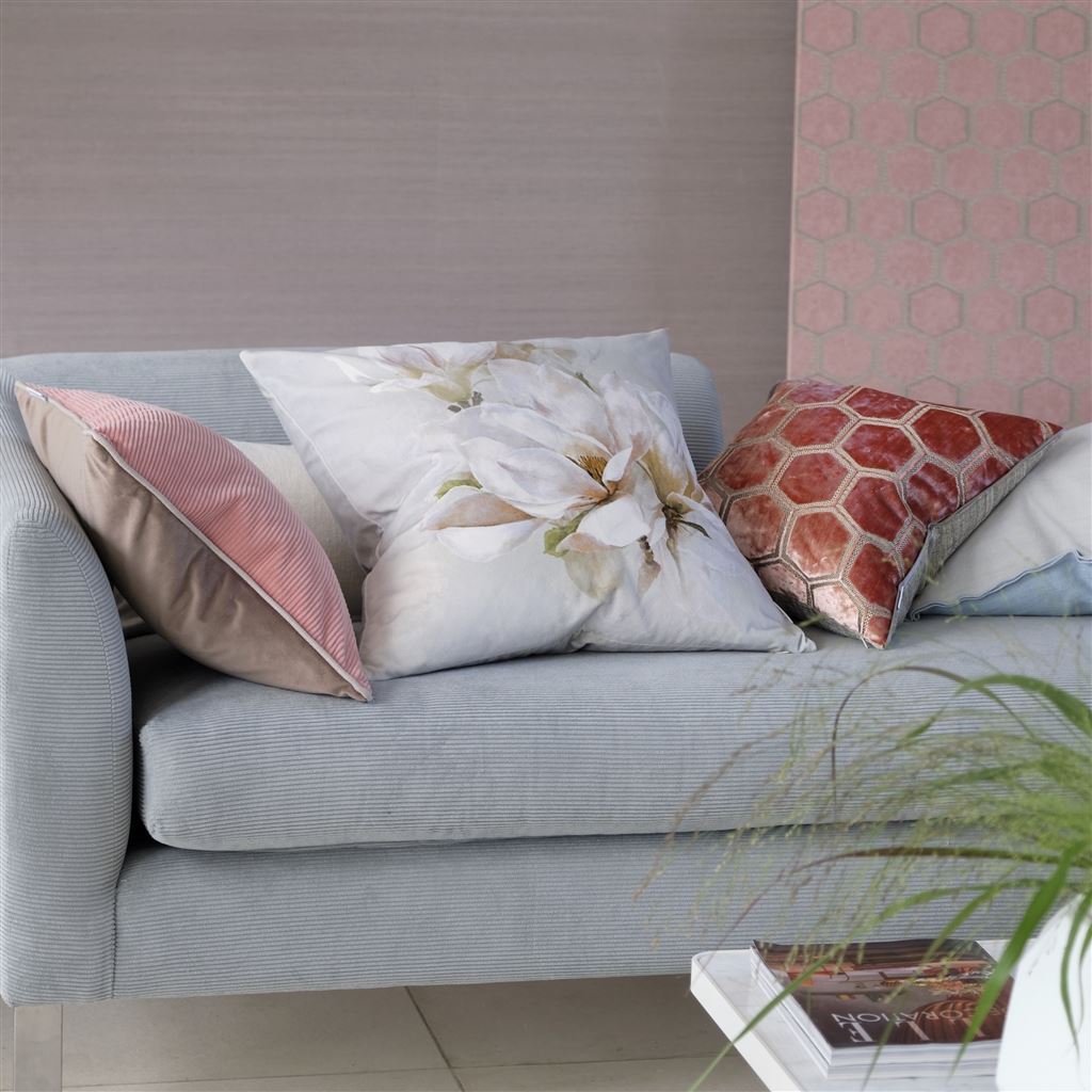 Designers Guild Manipur Coral Pillow