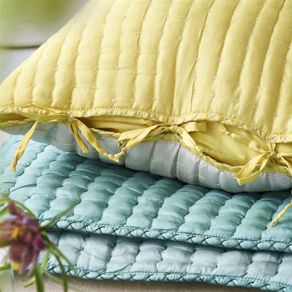 Chenevard Sky & Cloud Quilt by Designers Guild