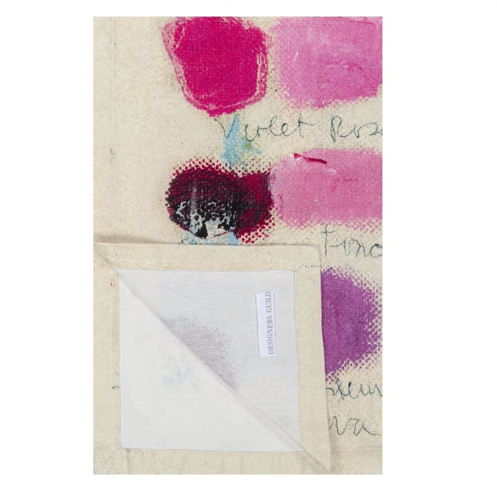 John Derian Mixed Tones Canvas Throw