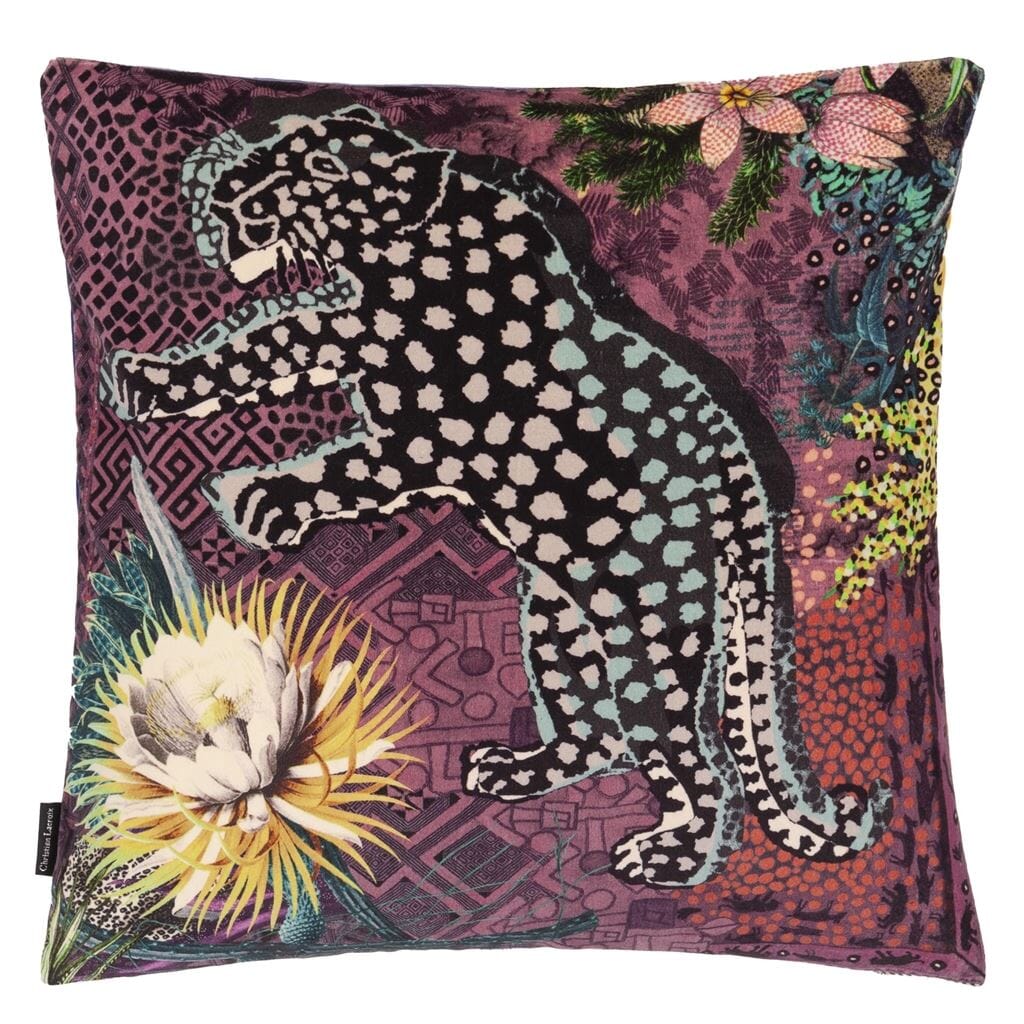 Christian Lacroix Pantera Multicolore Decorative Pillow