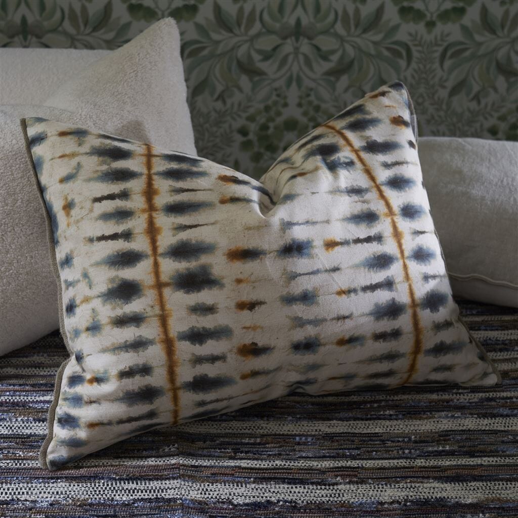 Shibori Slate Decorative Pillow by Designers Guild