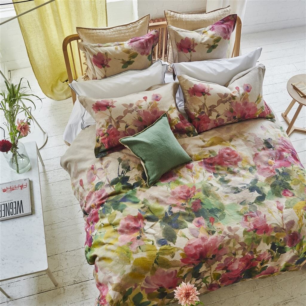 Designers Guild Thelma's Garden Fuchsia Bedding