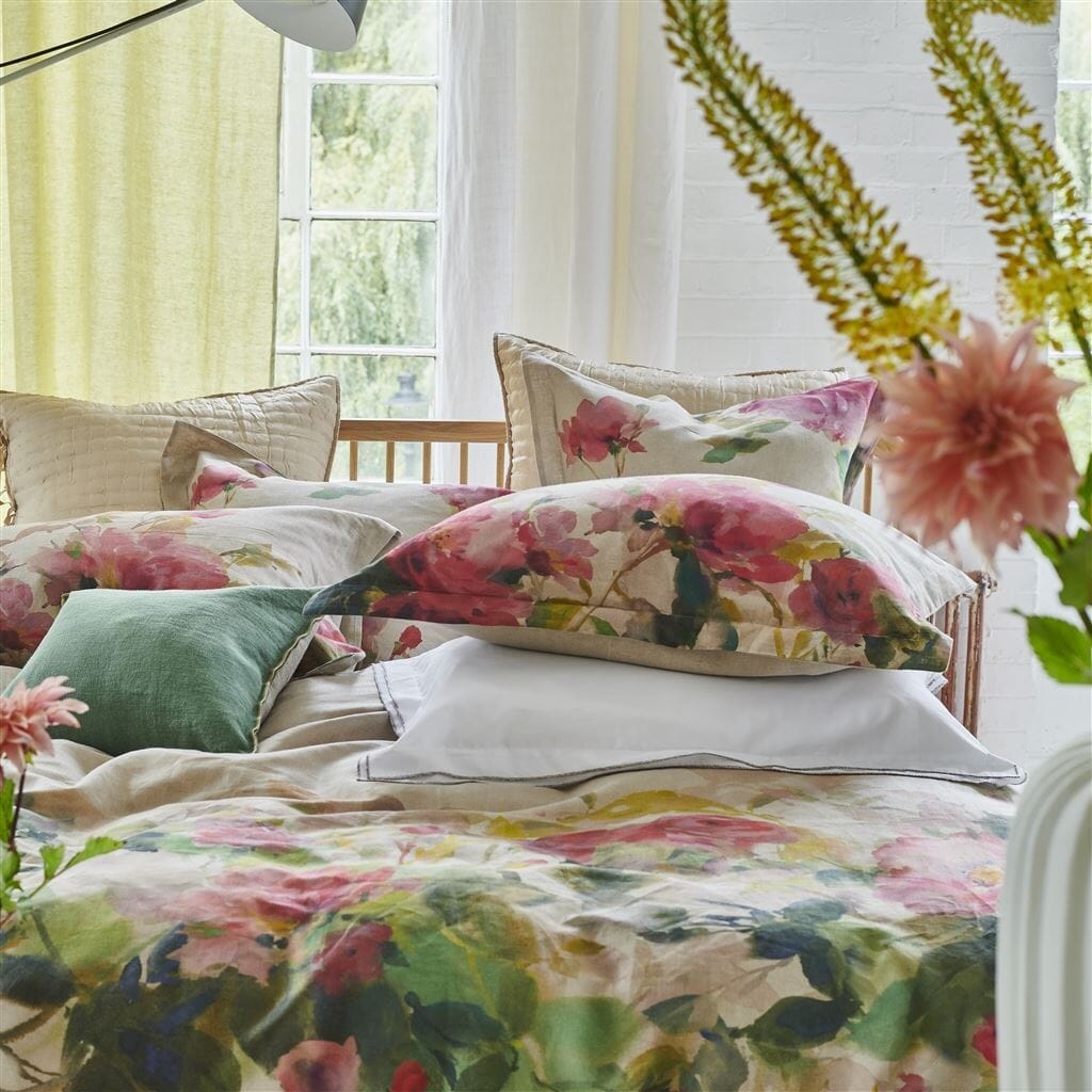 Designers Guild Thelma's Garden Fuchsia Bedding