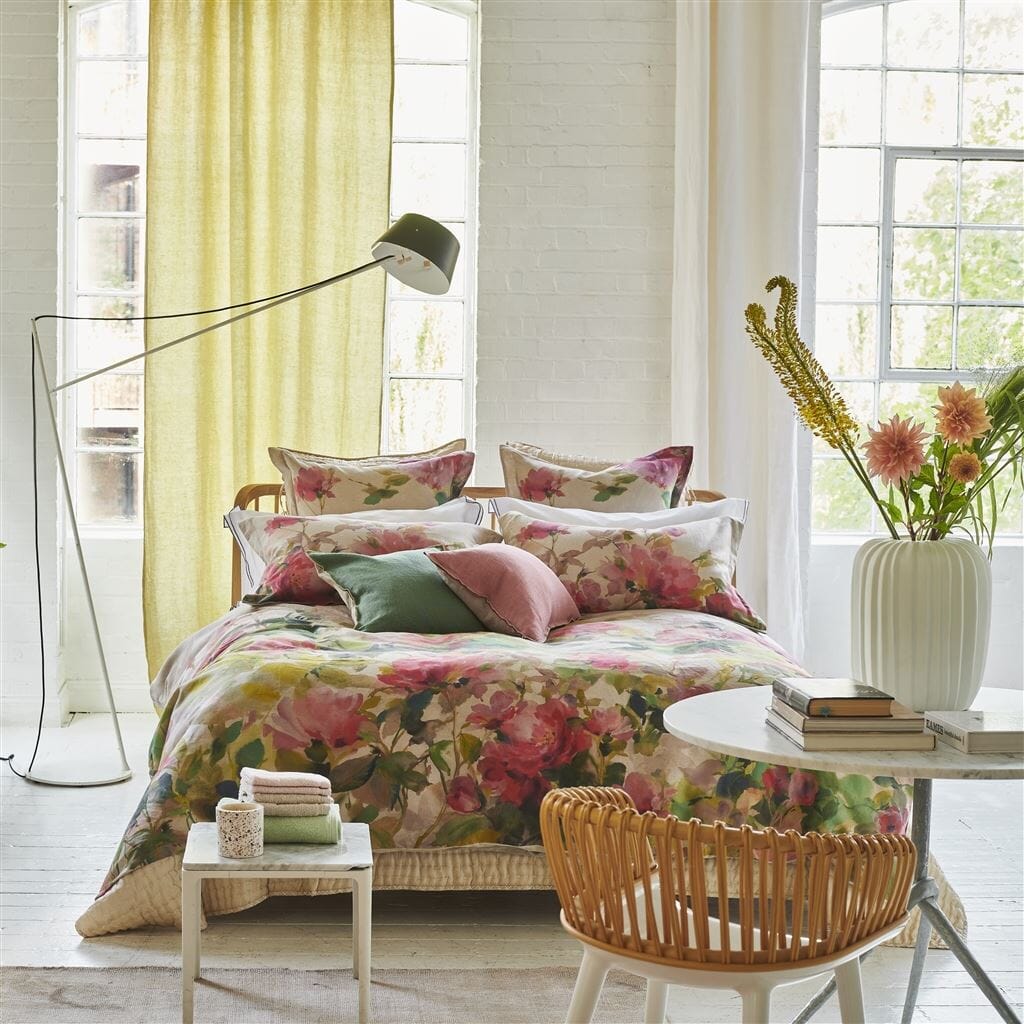 Designers Guild Thelma's Garden Fuchsia Bedding