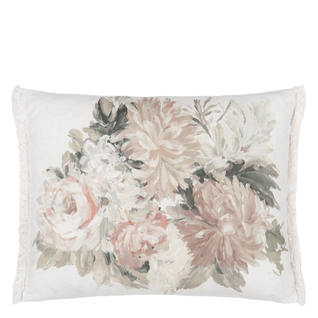Designers Guild Fleurs D Artistes Sepia Decorative Pillow