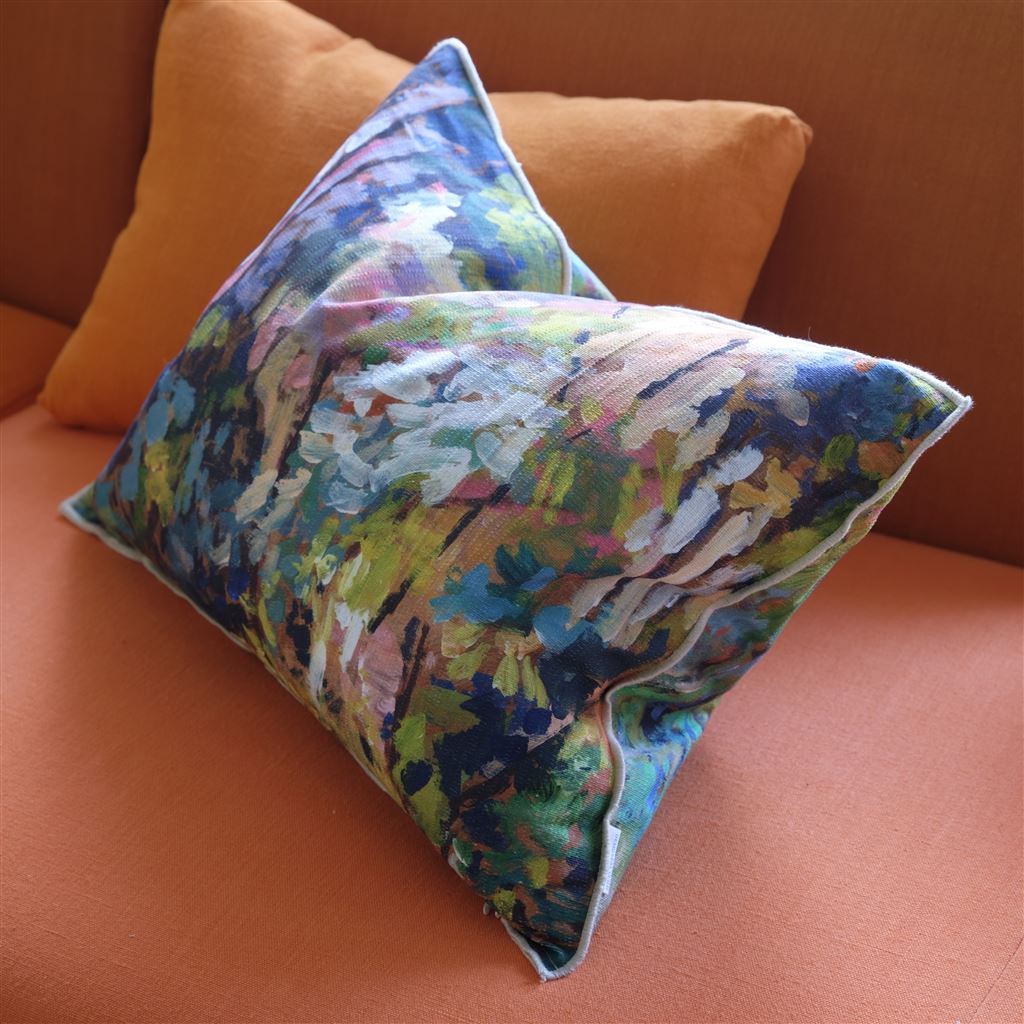 Designers Guild Foret Impressionniste Forest Decorative Pillow
