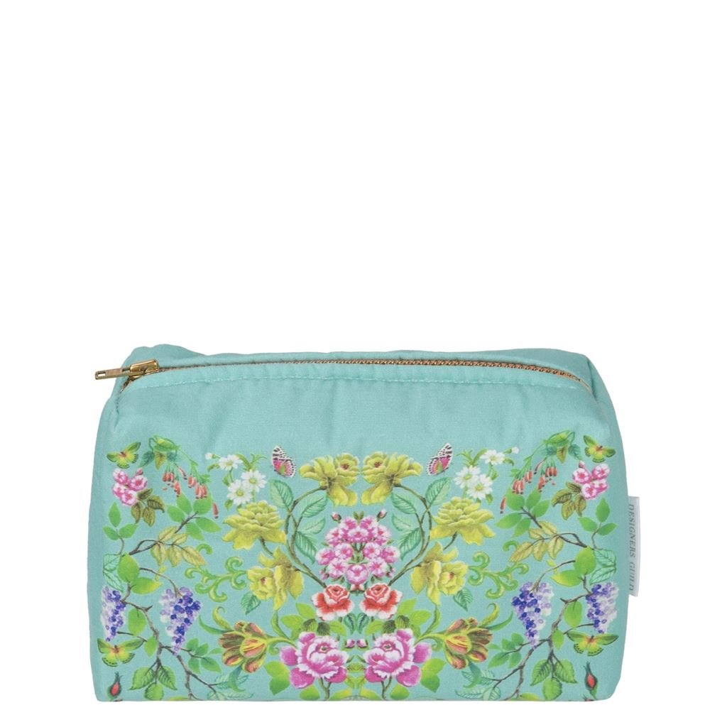 Designers Guild Eleonora Aqua  Small Toiletry Bag