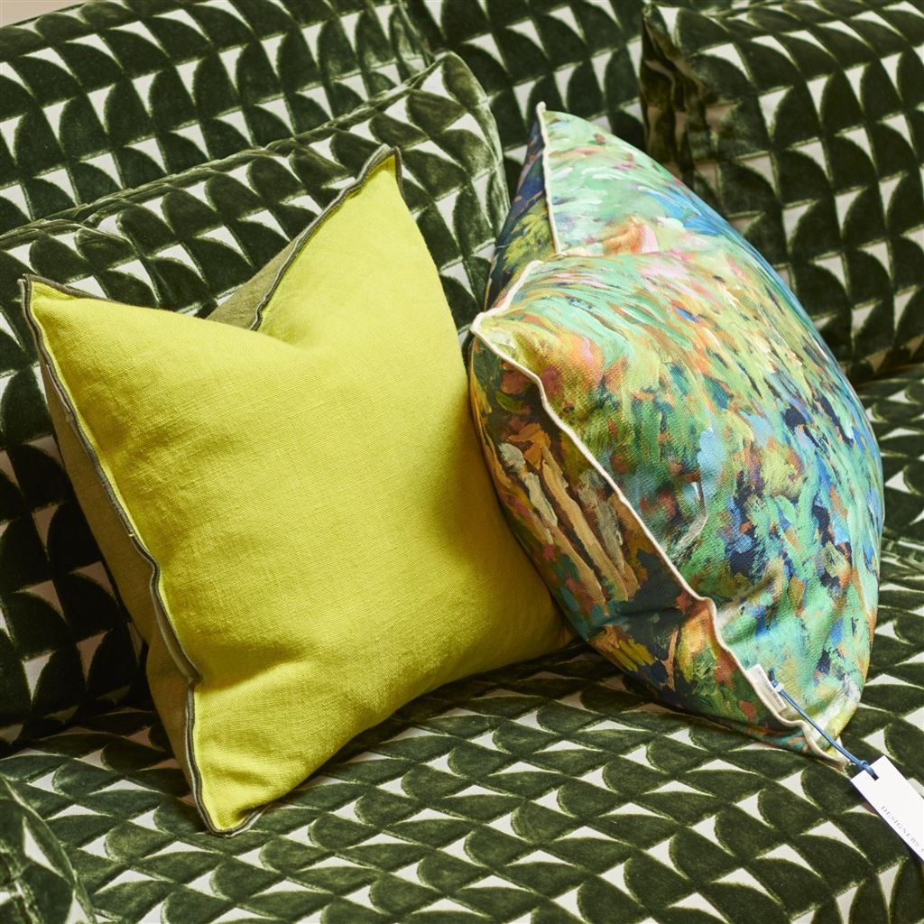 Designers Guild Foret Impressionniste Forest Decorative Pillow