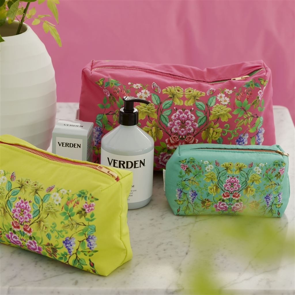 Designers Guild Eleonora Alchemilla Medium Toiletry Bag