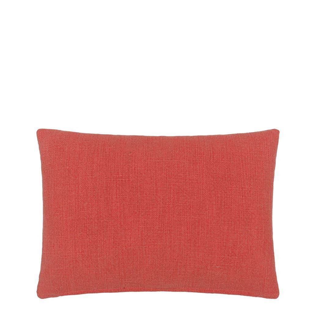 Kushime Fuchsia Cotton Throw Pillow by Designers Guild