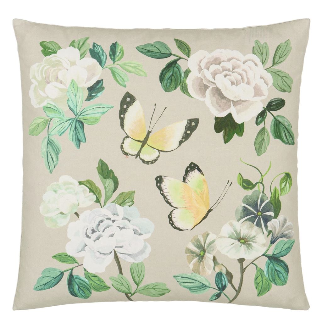 Designers Guild Miraflores Cameo Cotton Decorative Pillow
