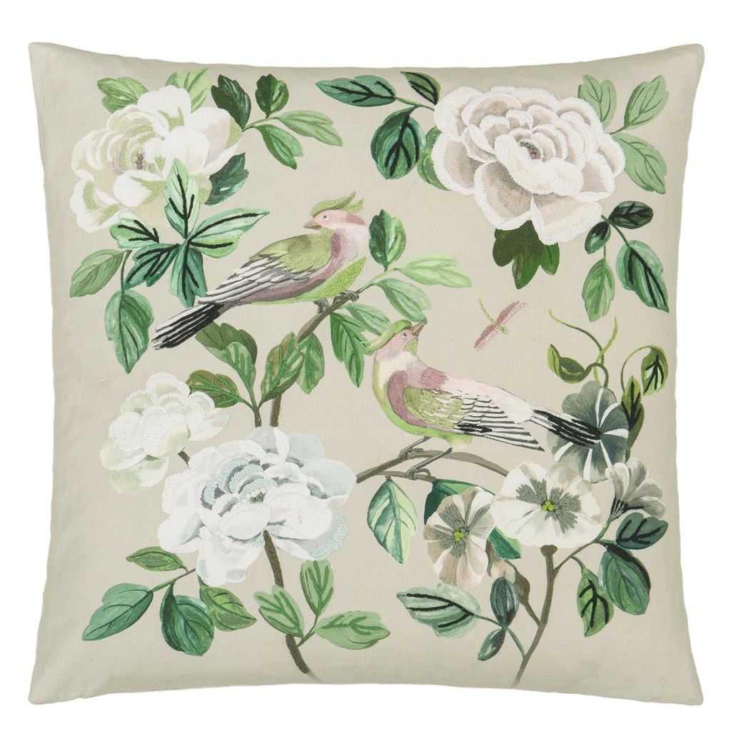 Designers Guild Miraflores Cameo Cotton Decorative Pillow