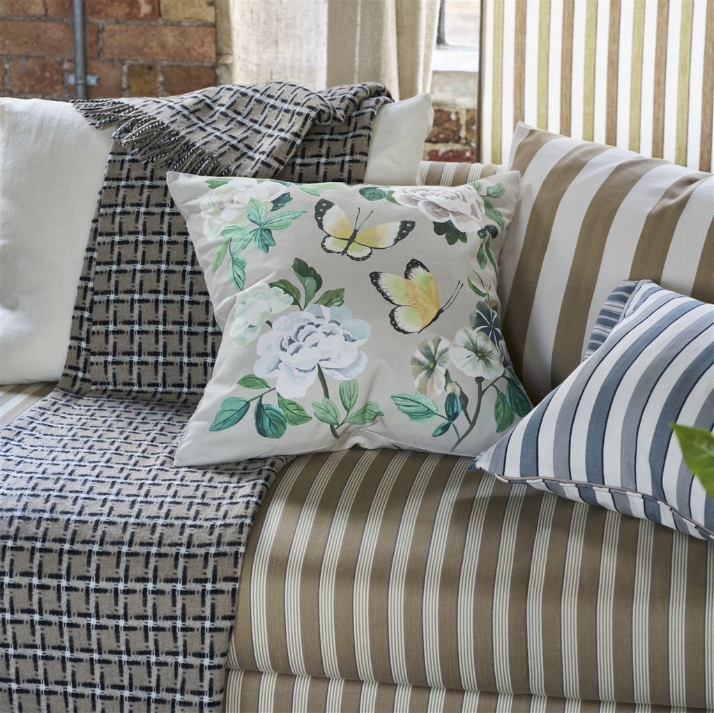 Designers Guild Miraflores Cameo Cotton Decorative Pillow