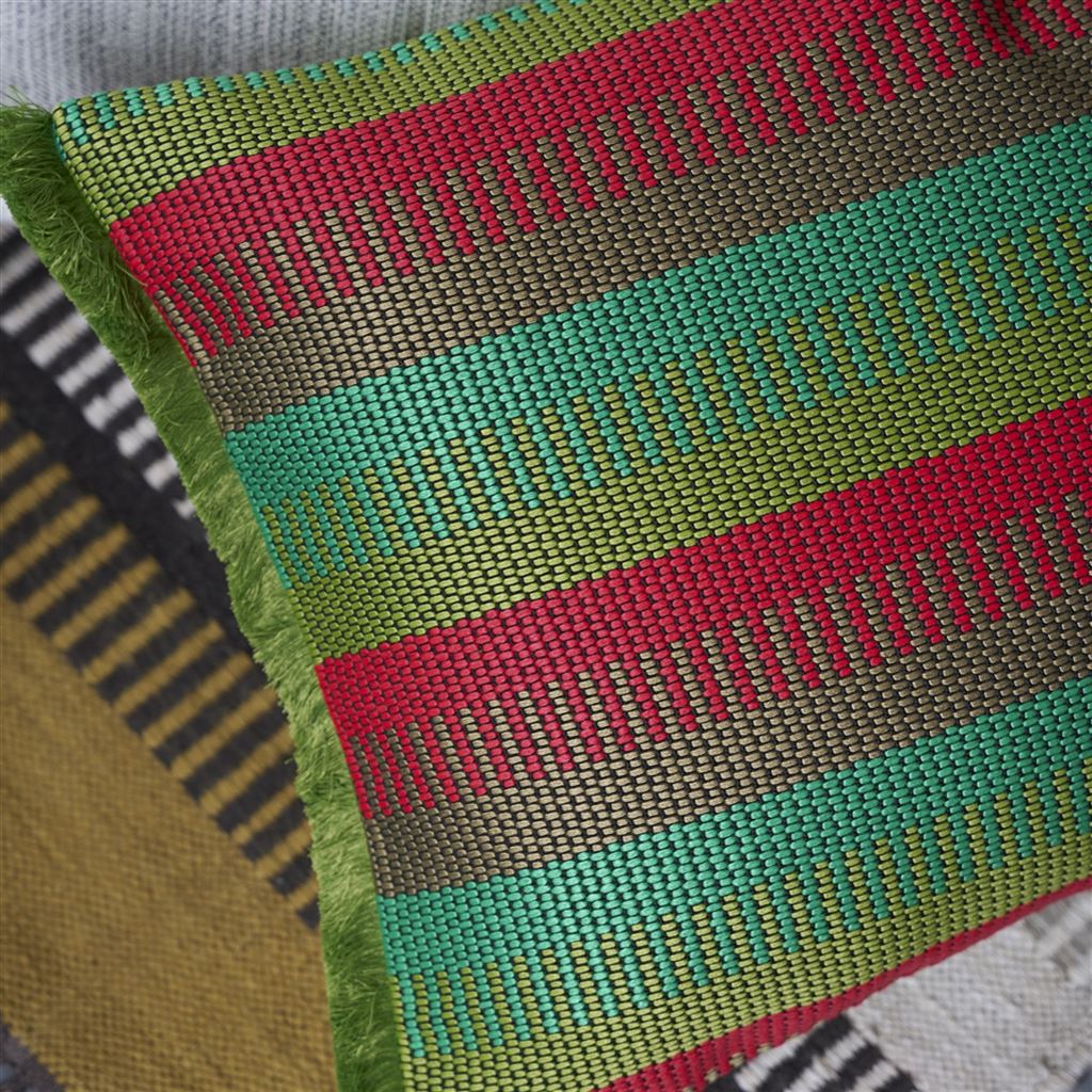 Designers Guild Samarinda Epice Outdoor Decorative Pillow