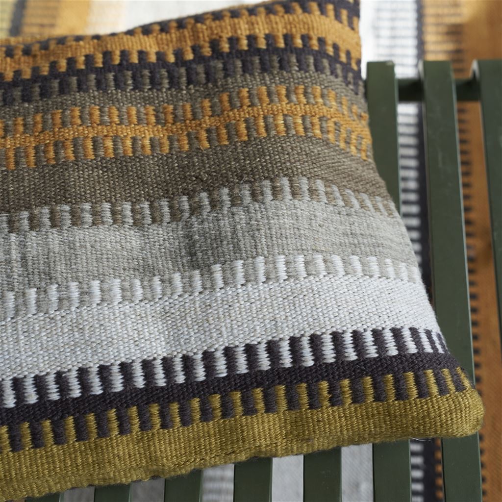 Designers Guild Muturi Natural Outdoor Decorative Pillow