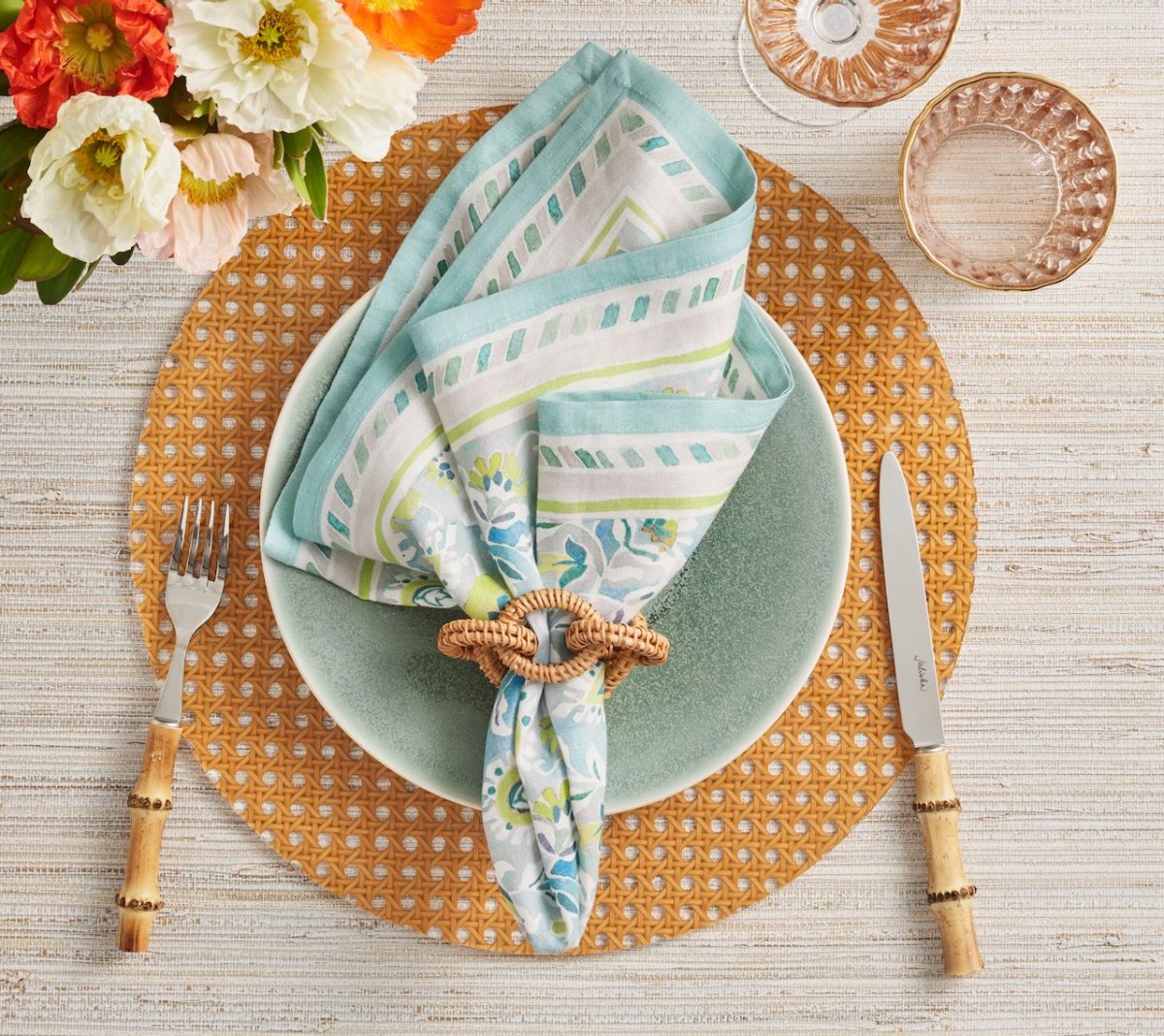 Reed Placemat in Natural Set of 4 by Kim Seybert