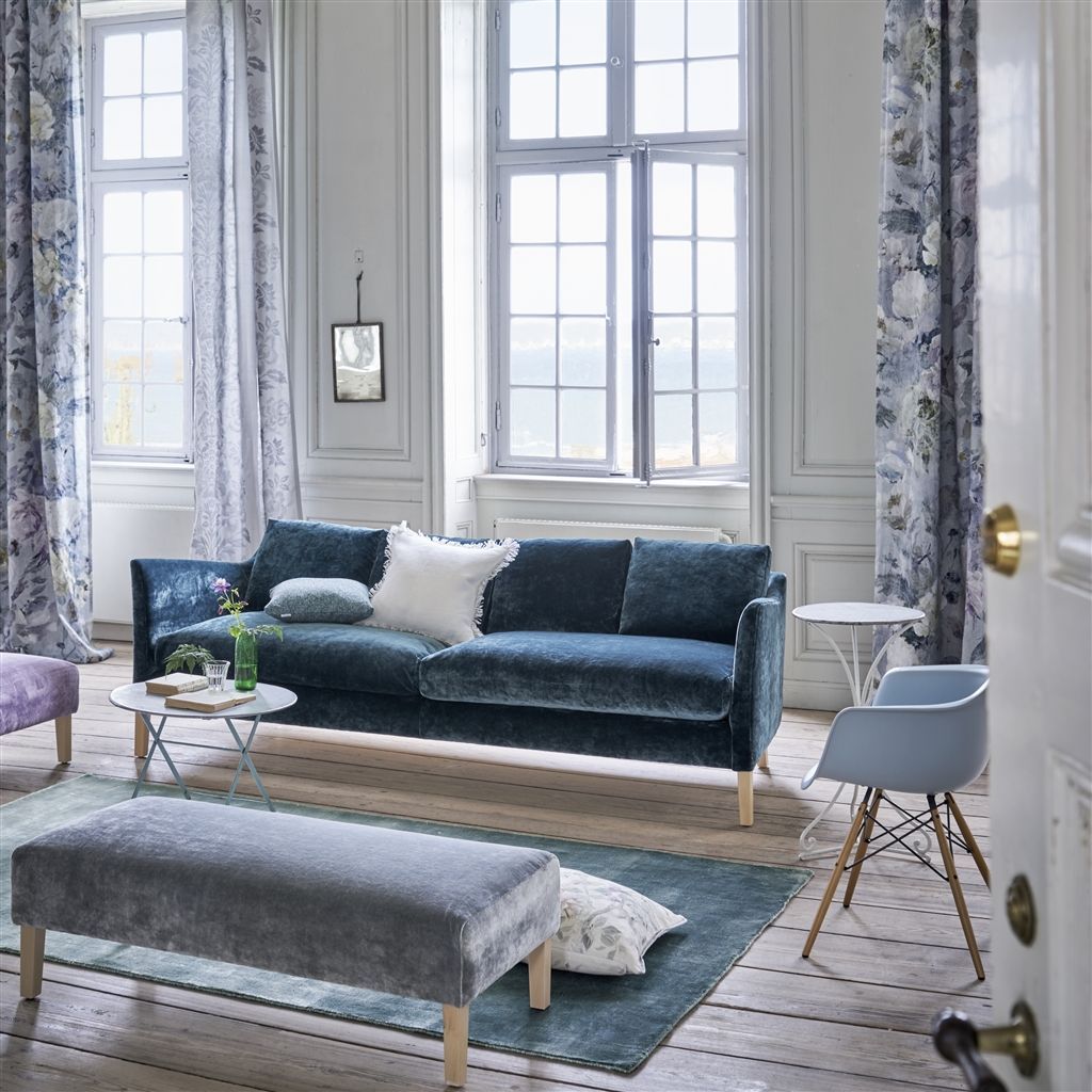 Designers Guild Capisoli Teal Rug