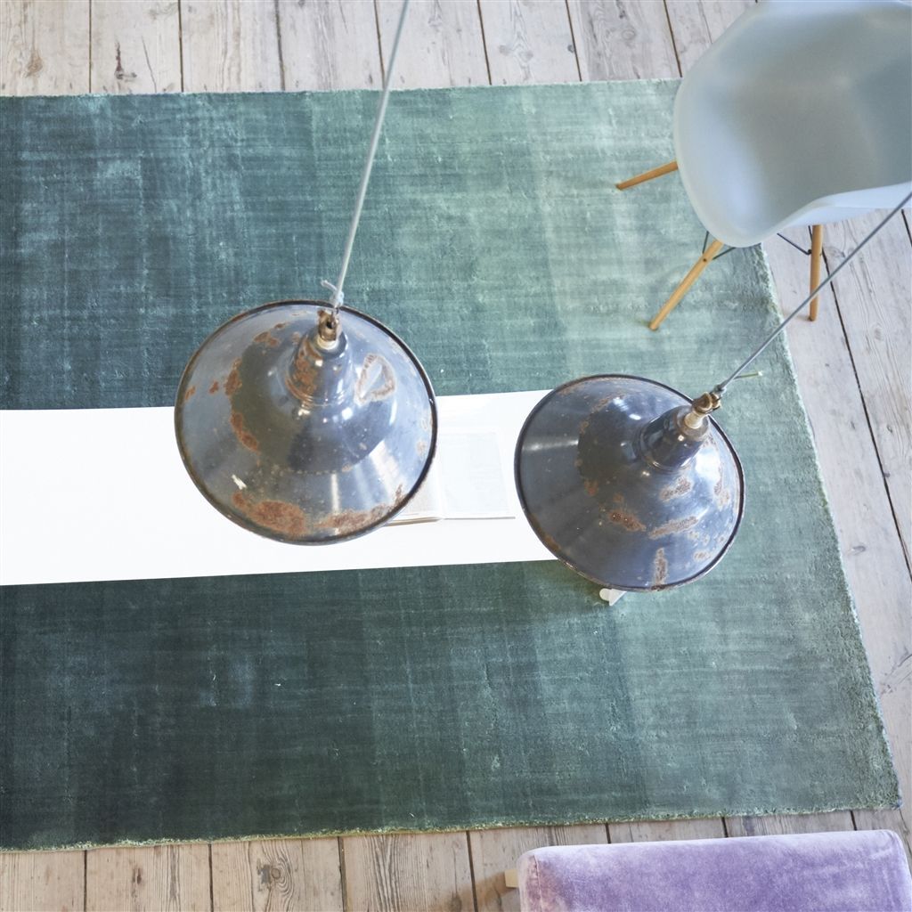 Designers Guild Capisoli Teal Rug