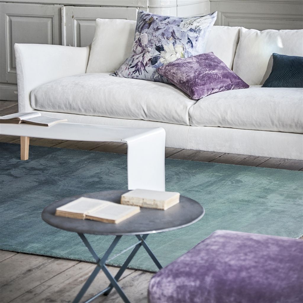Designers Guild Capisoli Teal Rug