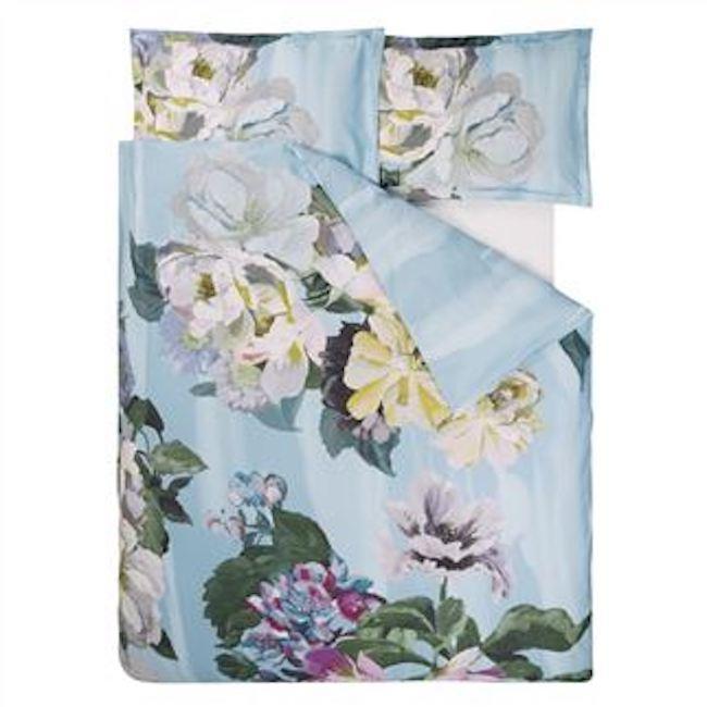 Delft Flower Sky Duvets & Shams - Designers Guild