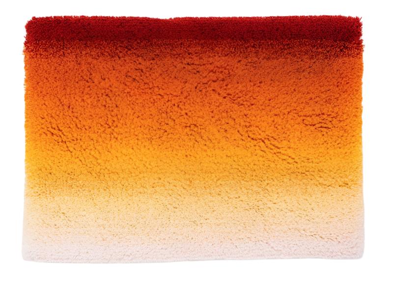 Aurore Carmin 564 Bath Rug by Abyss