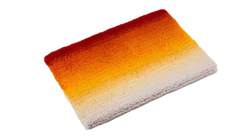 Aurore Carmin 564 Bath Rug by Abyss