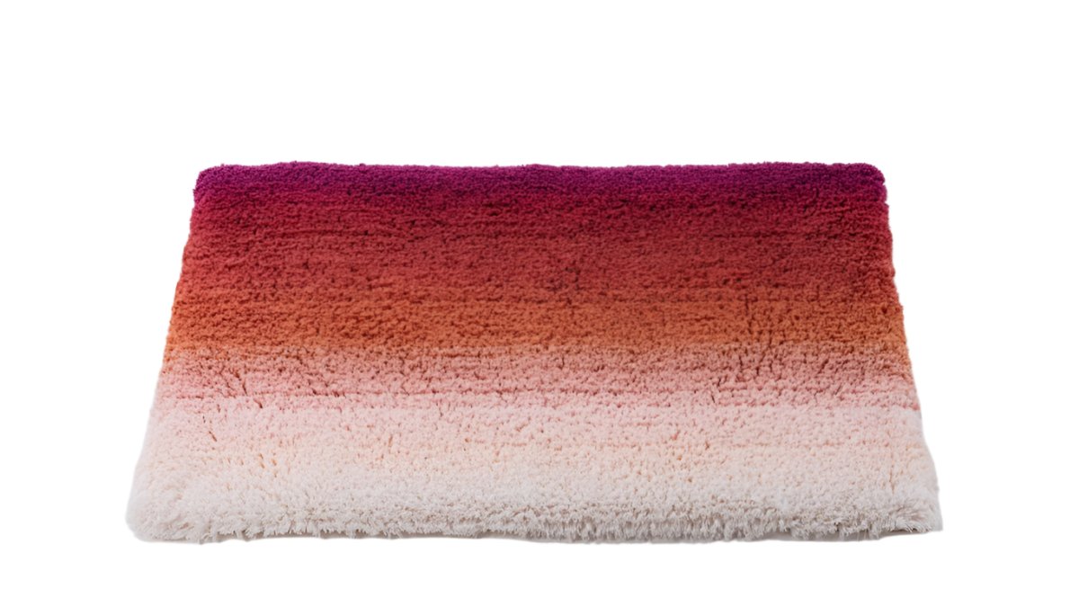 Aurore Baton Rouge 514 Bath Rug by Abyss