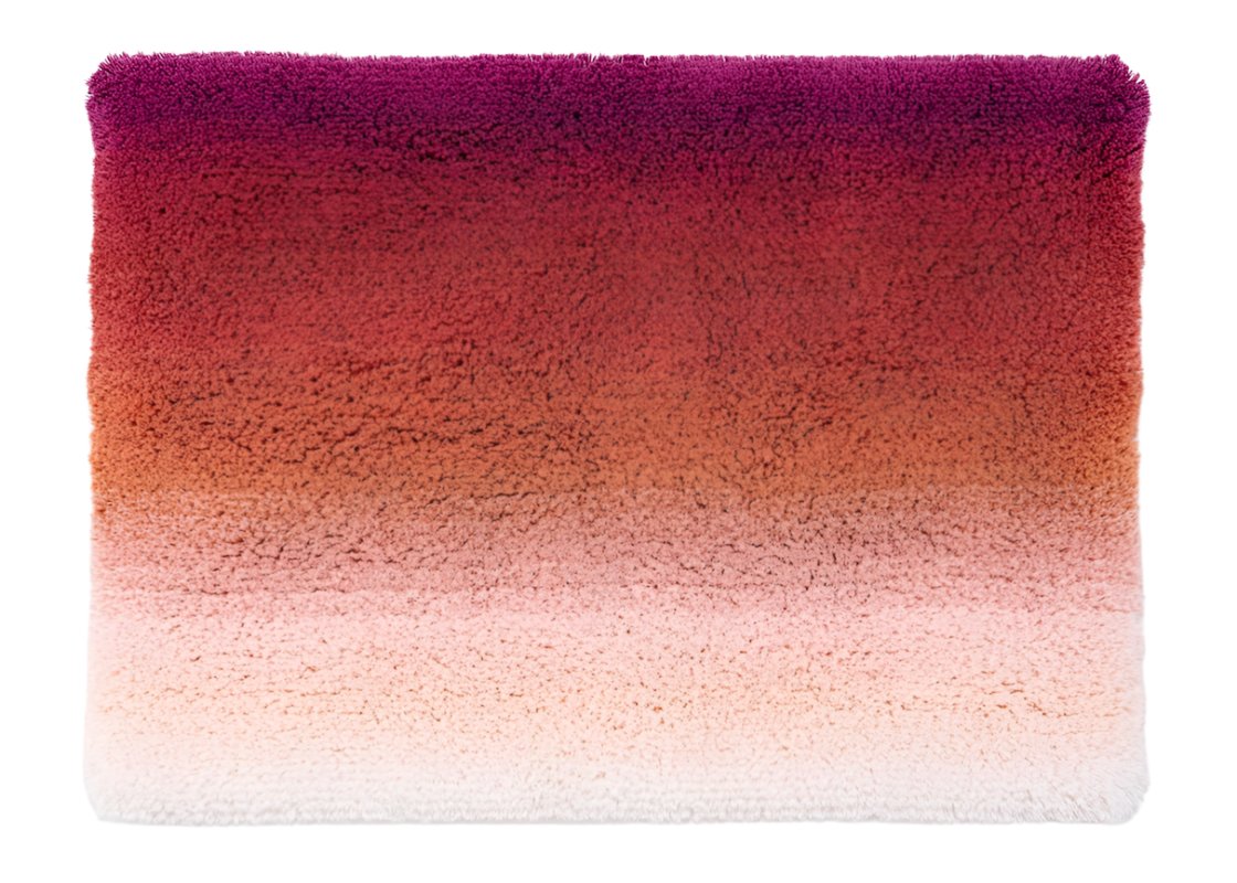 Aurore Baton Rouge 514 Bath Rug by Abyss