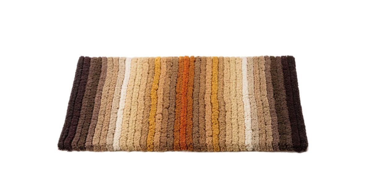 Santa Cruz 23x39 Caramel 737 Bath Rug by Abyss