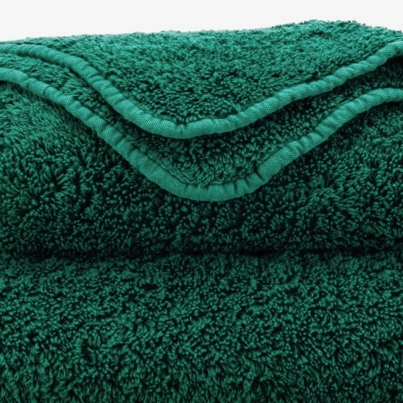 Abyss Super Pile Bath Sheet 40x72 British Green 298