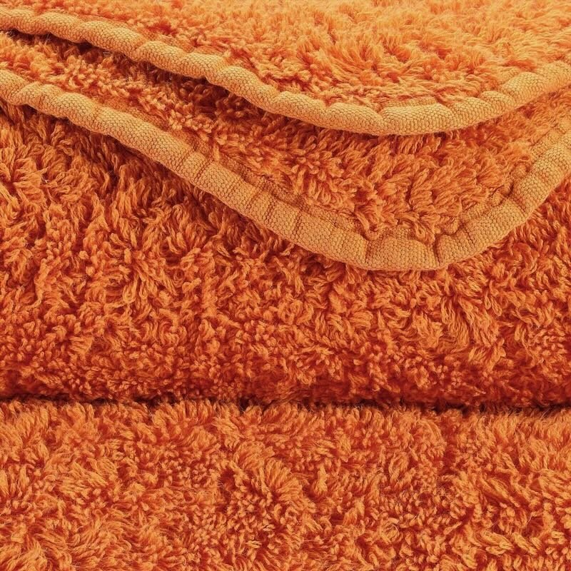 Abyss Super Pile Wash Cloth 12x12 Tangerine 614
