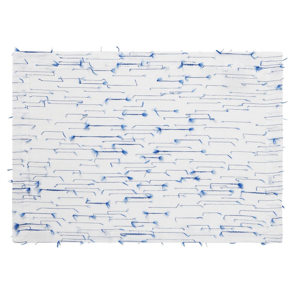 Amalfi Blue & White Table Linens by Mode Living
