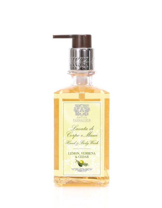 Lemon Verbena & Cedar Hand and Body Wash by Antica Farmacista