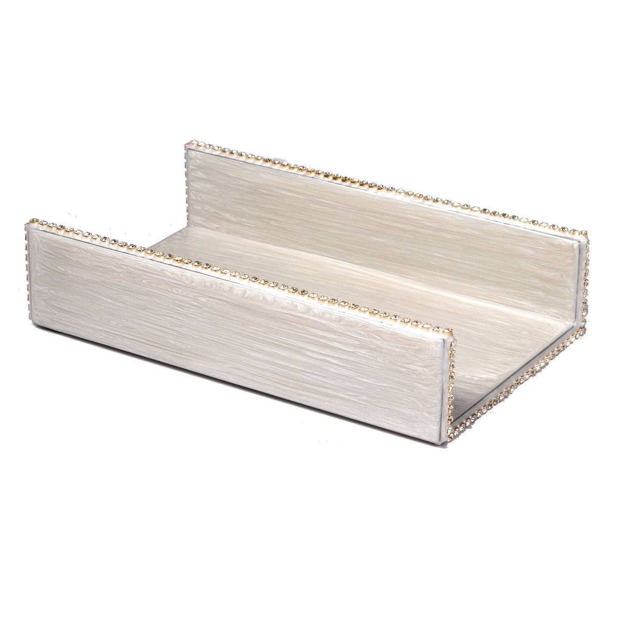 Audrey Bath Accessories w. Gold Trim by Mike + Ally