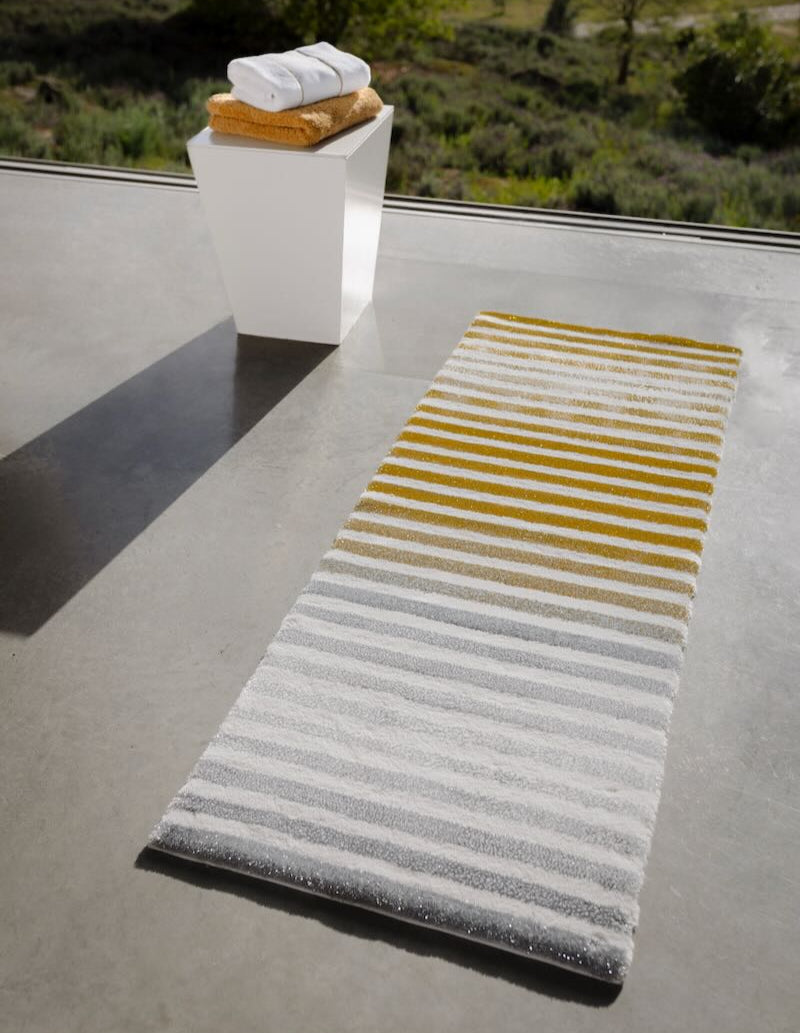 Barns 23x63 Ivory 103 Bath Rug by Abyss