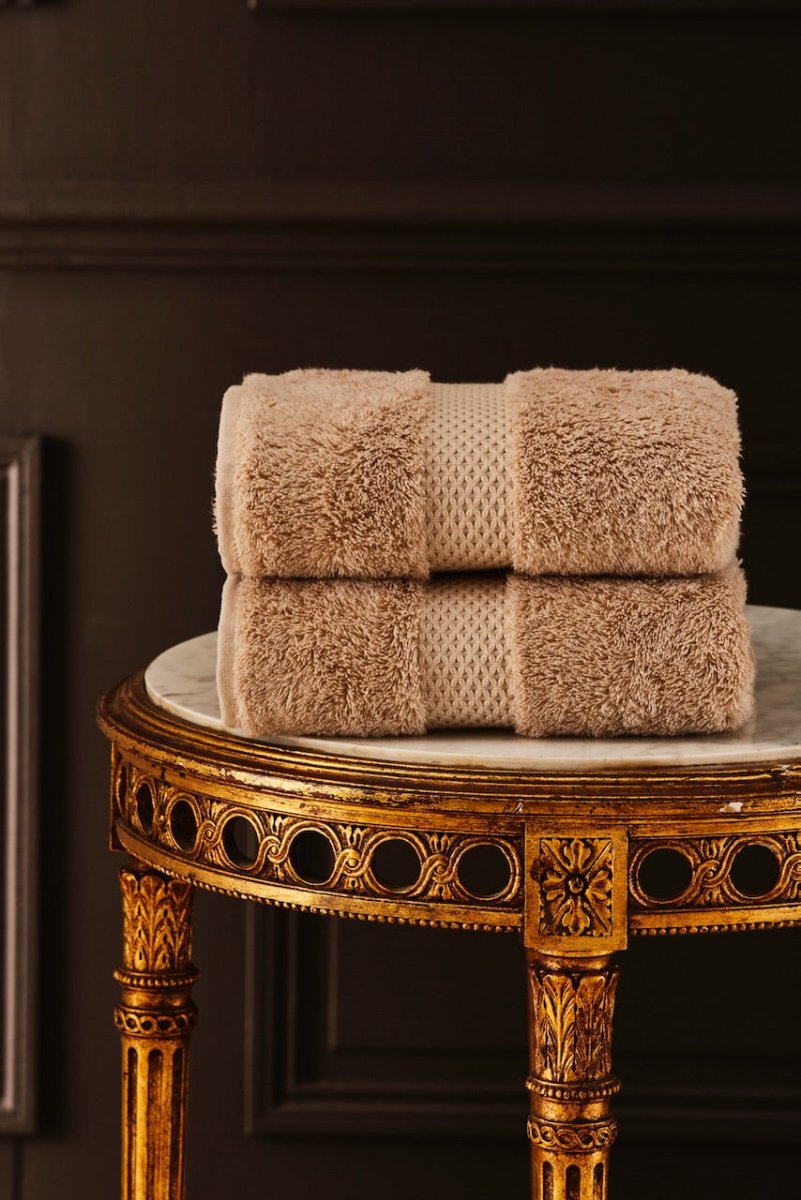 Etoile Dune Bath Towels by Yves Delorme