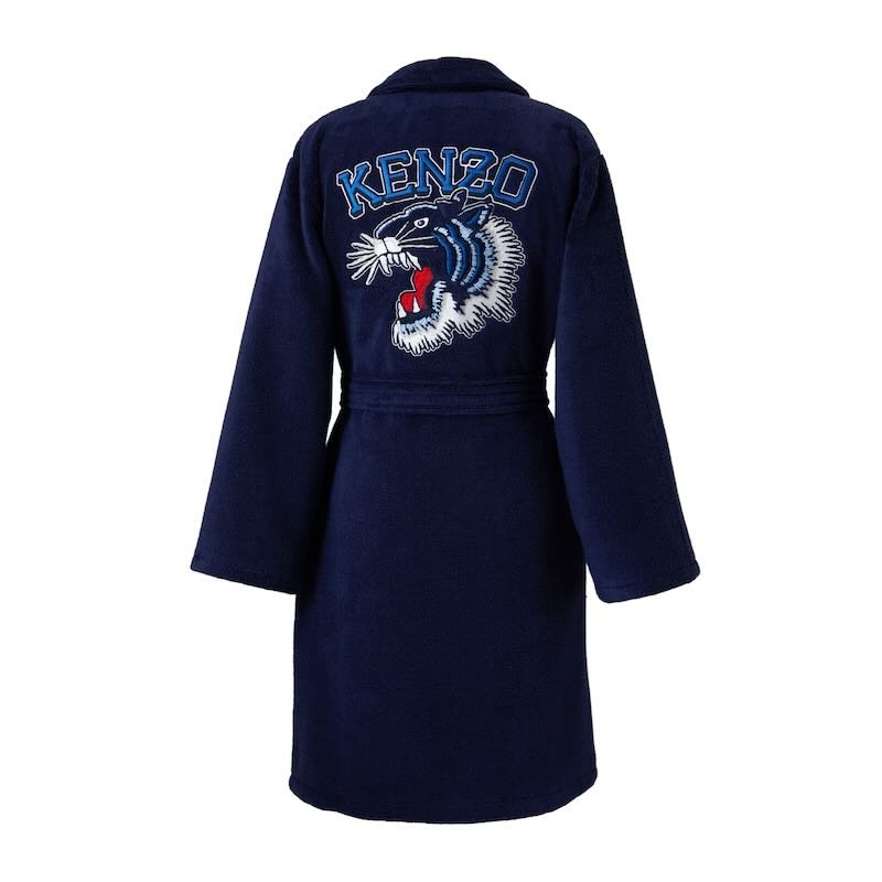 K VTiger Marine Men's Robe by Kenzo Paris