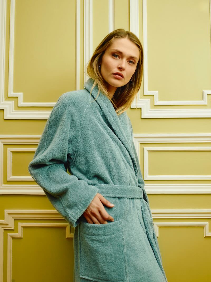 Etoile Fjord Unisex Robe by Yves Delorme