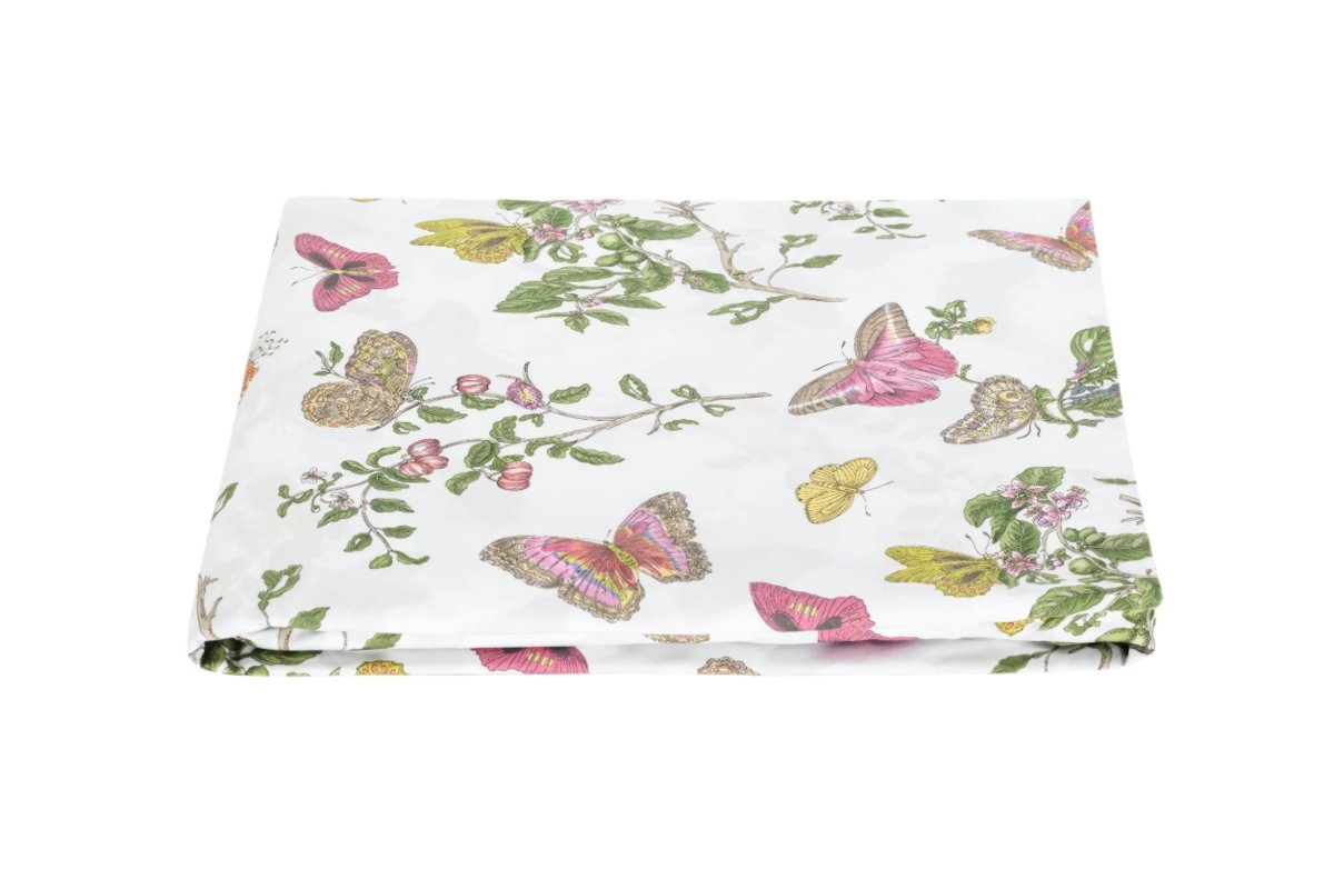 Baudin Butterfly Pink Bedding by Matouk Schumacher