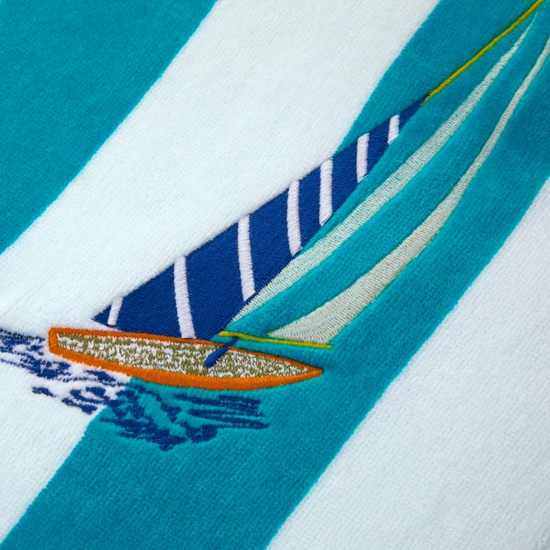 Sailing Beach Towel by Yves Delorme