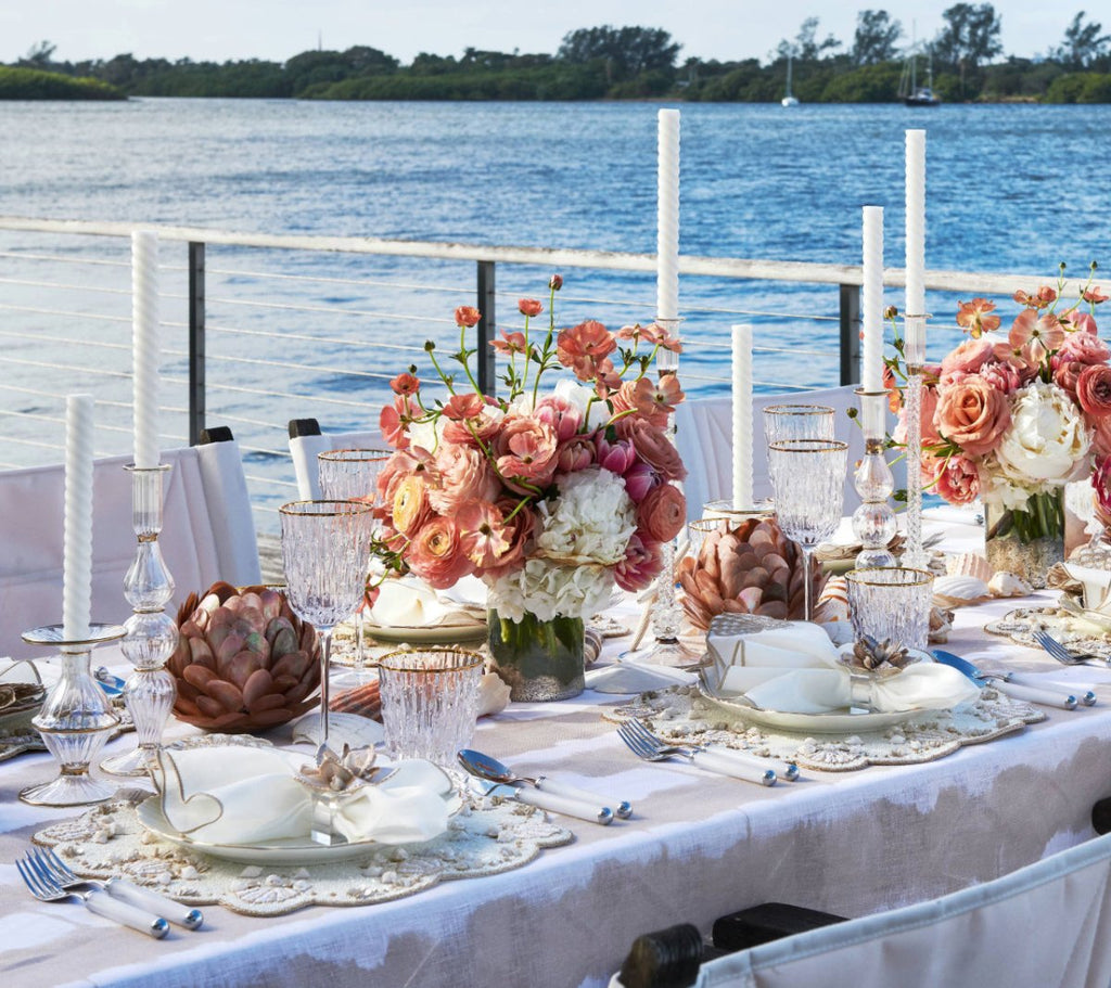 Beachcomber Napkin Ring in Natural, Set of 4 in a Gift Box by Kim Seybert