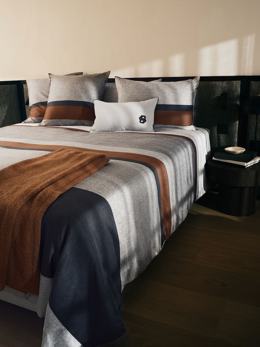 Hugo Boss Carlow Bedding by Yves Delorme