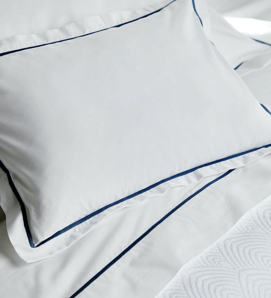 Bergamo Baltic Giza Percale Bedding by Matouk
