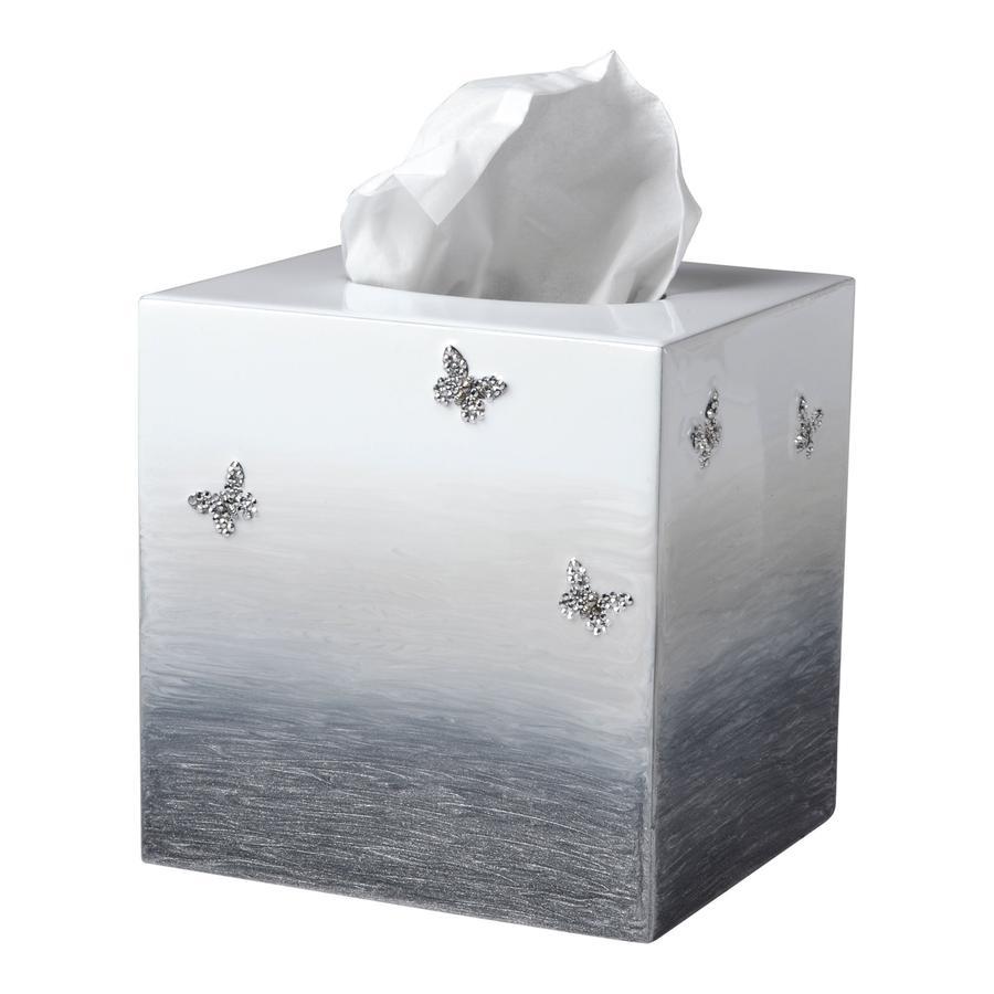 Breeze Ombre Gray and Silver Bath Accessories by Mike + Ally