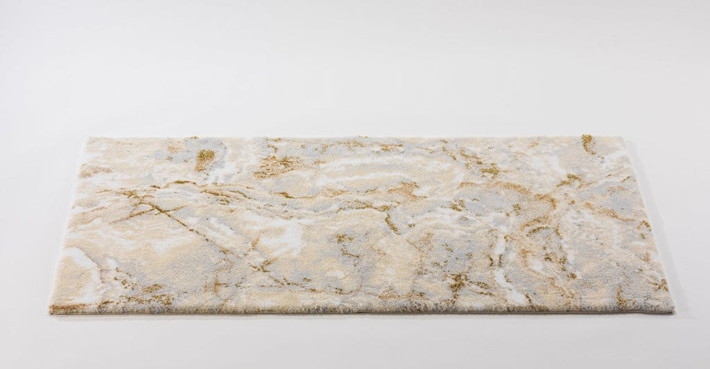 Castello 23x39 Ecru 101 Bath Rug by Abyss