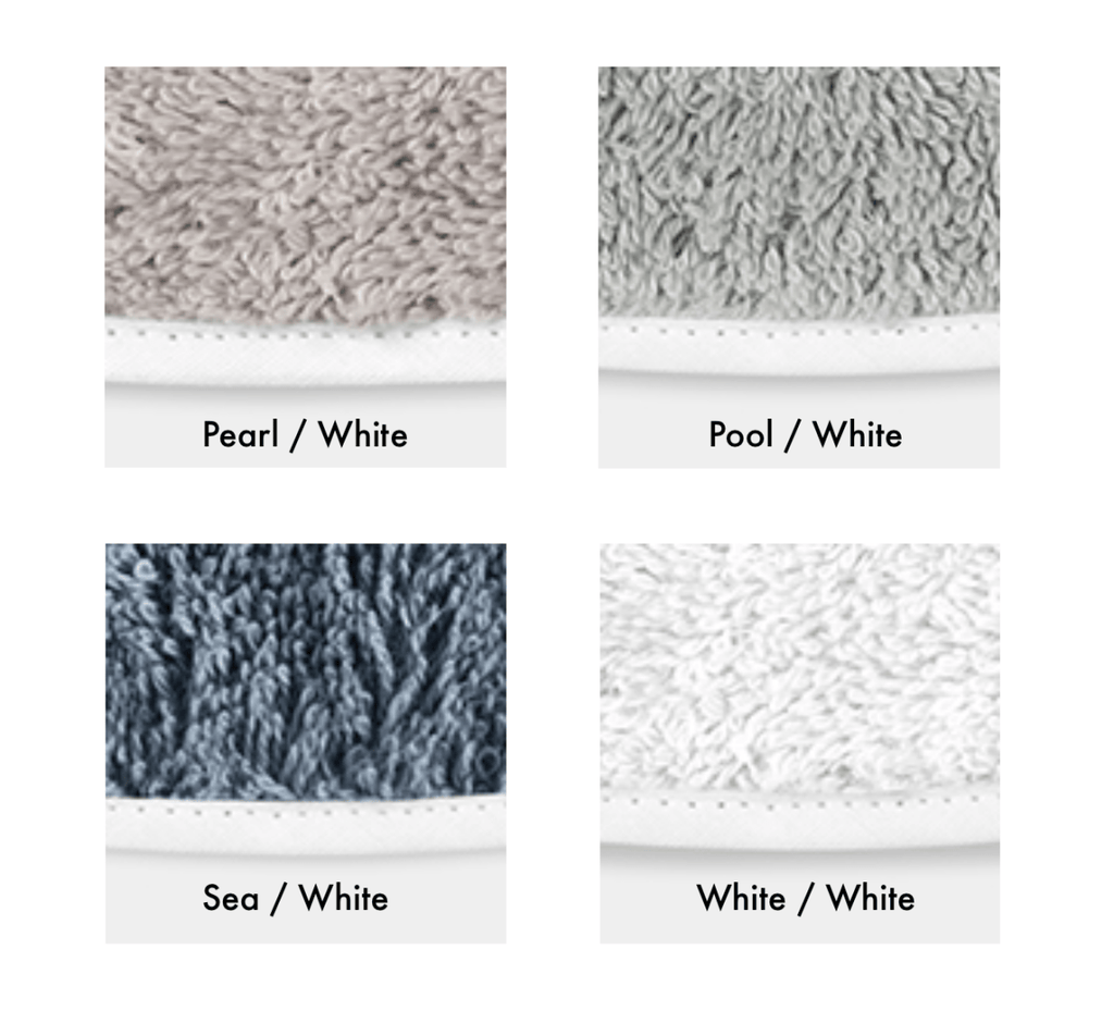 Cairo Wave Towels & Tub Mats by Matouk