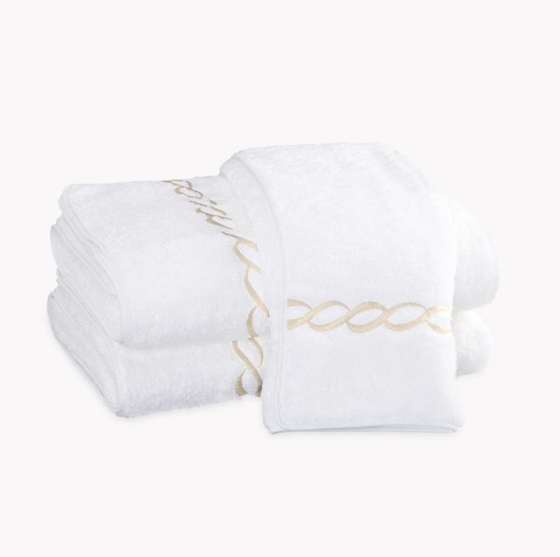Classic Chain Towel Collection by Matouk