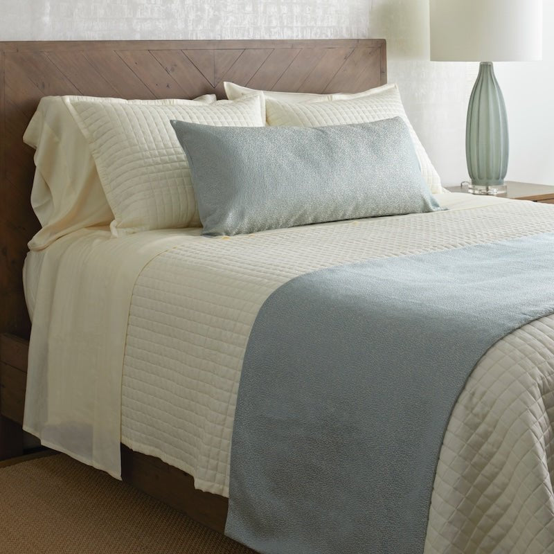 Dapple Bed Finisher Set in Blue by Ann Gish